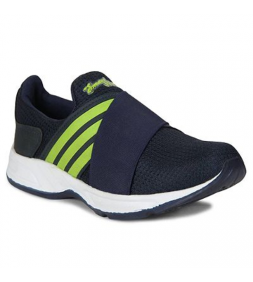 GL Blue and Green Stripped running shoes for Men and Boys